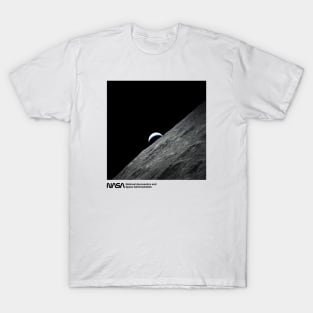 Nasa Photography - View From The Moon T-Shirt